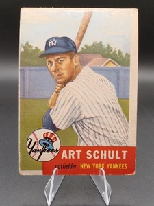1953 Topps Set-Break #167 Art Schult - Picture 1 of 2