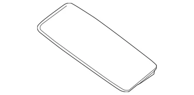 Cristal techo corredizo original Nissan 91210-9BD0A Foto 1 de 2