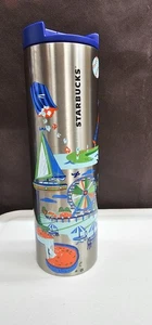 Bicchiere Starbucks Chicago Been There serie 16 oz acciaio inox edizione limitata nuovo - Foto 1 di 6