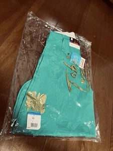 Nikka Pokka Long Cargo Pants Women’s SS Emerald Green Work Trousers - Bild 1 von 12