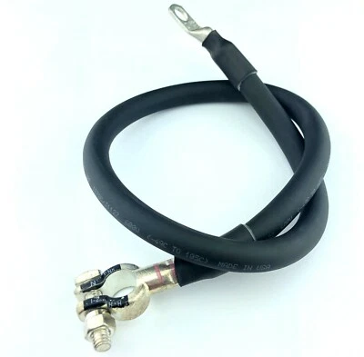 Battery Cable Negative 2 Gauge AWG Copper Custom -  Car, Truck, RV, Boat, Solar - Image 1 of 4