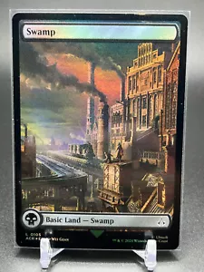 MTG Swamp 0105 Assassin's Creed Full Art Basic Land Foil Swamp - Bild 1 von 2