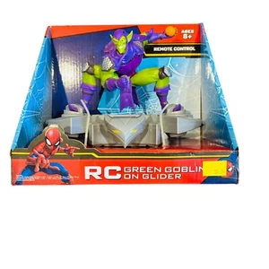 Marvel Green Goblin auf Segelflugzeug ferngesteuerte Actionfigur Spielzeug Jungen 8+ - Bild 1 von 4