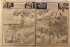 Ancient And New Thebaide. Original Map. Nicolas De Fer/Danet Paris 1738
