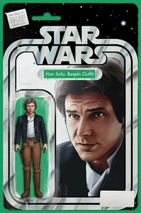 STAR WARS HAN SOLO 1 JOHN TYLER CHRISTOPHER BESPIN ACTION FIGURE VARIANT SIGNED - Picture 1 of 2