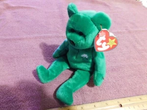 Ty Beanie Baby Erin Bear 1997 (With Errors?) No reserve - Picture 1 of 20