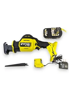 Ryobi ONE+ HP 18V Brushless Compact One-Handed Reciprocating Saw - PSBRS02 - Picture 1 of 4