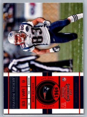 2011 Playoff Contenders #10 Wes Welker - Image 1 of 2