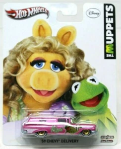 HOT WHEELS POP CULTURE THE MUPPETS '59 CHEVY DELIVERY X8308-956B DIECAST CAR - Picture 1 of 1