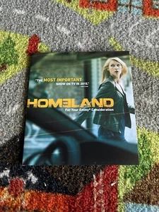 HOMELAND SEASON 5 DVD FIRST 2 EPISODES FOX TV 2016 EMMY FYC PROMO CLAIRE DANES - Picture 1 of 4