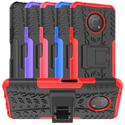 适用于诺基亚 G300 5G 手机壳坚固重型装甲支架硬后盖 — 第 1/4 张图片