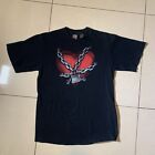Vintage Taken Ace Of Heart Chains T-shirt Adult M Black Goth Grunge Mens Y2K