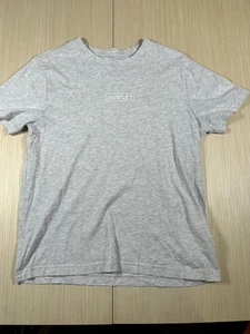 Hurley T-Shirt Mens Medium Heather Gray Everyday Boxed Gradient Stretch Tee - Picture 1 of 5