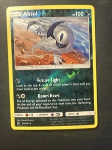 Pokémon Guardians Rising 2017 reverso holográfico lámina Absol 81/145 - Imagen 1 de 3