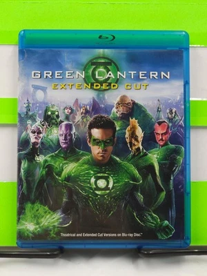 GREEN LANTERN EXTENDED CUT RYAN REYNOLDS BLAKE LIVELY SINGLE DISC BLU RAY - Image 1 of 3