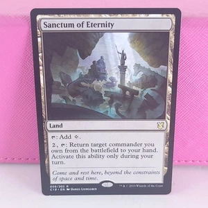 Magic The Gathering 2019 Magic The Gathering LP Sanctum of Eternity Land Regular Commander Magic The Gathering Magic The Gathering Magic The Ga - Imagen 1 de 18