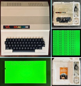 1982 Dragon Data 32 Home Micro Computer 8 Bit aka Tandy TRS-80 Excellent Working - Afbeelding 1 van 23