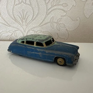 1950s Vintage Dinky Hudson Commodore Sedan No 171 Green Over Blue - Picture 1 of 14
