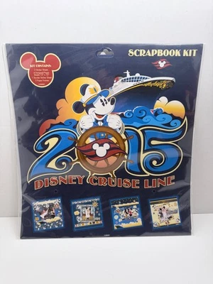 Kit de álbum de recortes Disney Cruise Line DCL 2015 nuevo sellado difícil de encontrar Foto 1 de 2
