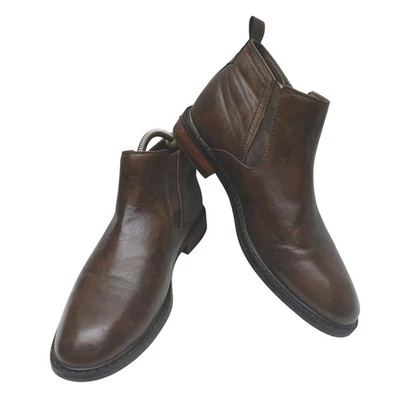 Botas Chelsea Oliver Mason Corbin Para Hombre Marrón Imitación Cuero Talla 10 M Foto 1 de 4