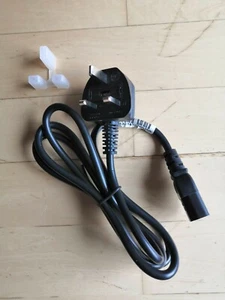 Kabel Pc Mac Drucker Typ G fuer GB bzw UK BS1363/A auf C13 Foxconn FM-026A - Bild 1 von 7