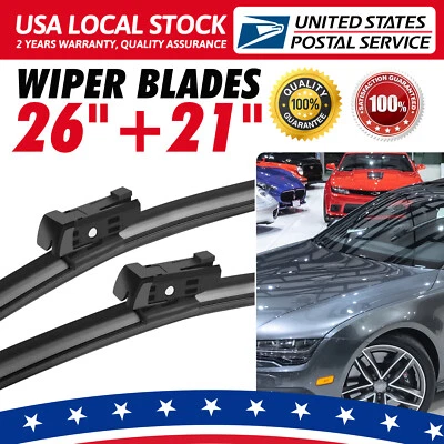 Juego de escobillas limpiaparabrisas para AUDI A6 A7 QUATTRO RS7 S6 S7 (2012-2018) VALEO OEM Foto 1 de 4