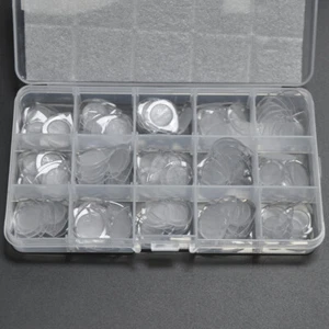 100pcs Alice Heavy 1mm Teardrop Waterdrop Clear Jazz Guitar Picks Plectrums - Picture 1 of 11
