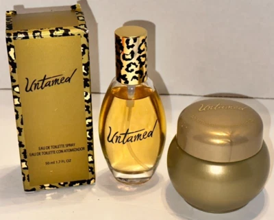 Nuevo eau de toilette aerosol vintage Avon Untamed 1,7 oz + suavizante perfumado de la piel Foto 1 de 2