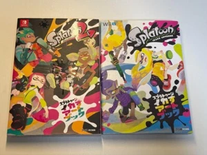 Nintendo Splatoon Ikasu Art Book Set Splatoon 1 & 2 Illustration Collection Japa - Picture 1 of 2