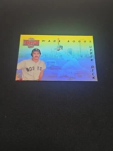 1993 Upper Deck Then & Now Wade Boggs #TN1 HOF - Picture 1 of 2