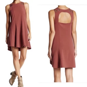 Vestido Trapecio Free People Baby Love Rojo XS - Imagen 1 de 5