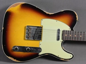 Fender Custom Shop Telecaster Custom 1960 Relic 3-Tone Sunburst - Bild 1 von 20