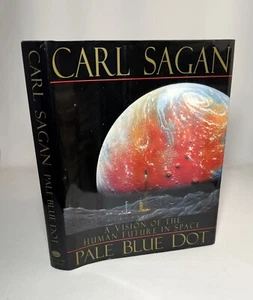 Pale Blue Dot-Carl Sagan-TRUE First Edition/1st Printing-Org 1st State DJ-RARE! - Picture 1 of 24