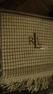 Ralph Lauren Yorkshire Rose Green Multi Plaid Wool European Sham New - Picture 1 of 2
