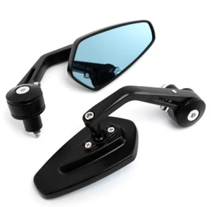 2 Pezzi Specchietto Retrovisore Antiriflesso Laterale per Manubrio Moto Scooter - Imagen 1 de 5