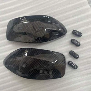 Carbon Fiber Seat Control Switch Cover Kit for Maserati GranTurismo GTS MC 08-19 - Picture 1 of 5