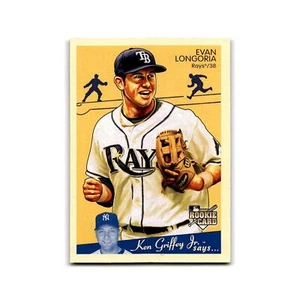 2008 Upper Deck Goudey Evan Longoria Rays #200 - Picture 1 of 3