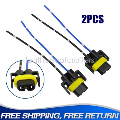 NUEVO 2x Cable coleta hembra P S 880 arnés de luz antiniebla bombilla enchufe conector enchufe Foto 1 de 4