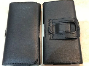 For LG V30 V30+ Black Tradesman Workman Belt Clip Loop Carry Holster Case Cover - Picture 1 of 10