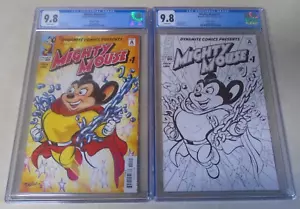 Mighty Mouse Issue #1 Comic Books. Neal Adams Covers B and E. CGC Graded. 2017 - Picture 1 of 10