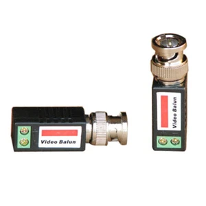 2 Pcs Passive Video Balun CCTV Camera Network Twisted Transceiver CAT5 Cable 1RU - Picture 1 of 1