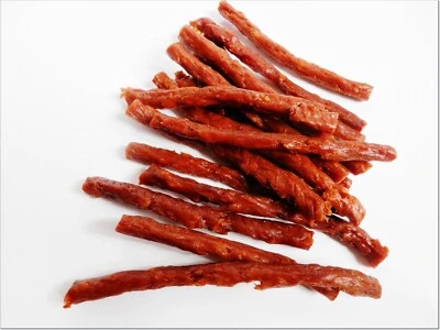DRIEDDOGTREATS Chicken & Sweet Potato Sausages Soft Treats Premium Chewy Dog Treats Jerky Chews