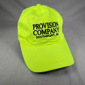 Provision Company Mütze Herren OS neongrün Strapback Cap Hi Vis bestickt - Bild 1 von 11