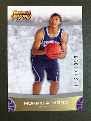 2007-08 Topps Trademark Moves Rookie #88 Morris Almond - Jazz 1121/1999 NM - Image 1 of 4