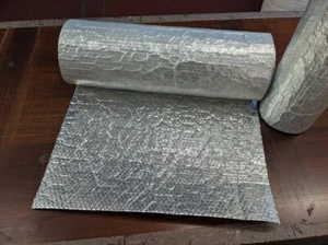 0.5m x 5m Rolls Shed insulation - Single Foil & Bubble Insulation free postage - Picture 1 of 2