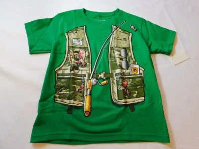 Camiseta Reel Legends Juvenil Niño Manga Corta Talla M 5/6 Kelly Verde Pesca Nueva con Etiquetas Foto 1 de 3