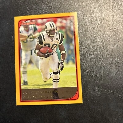 B41c #36 Curtis Martin New York, Jets 2006 Bowman Gold Foto 1 de 2
