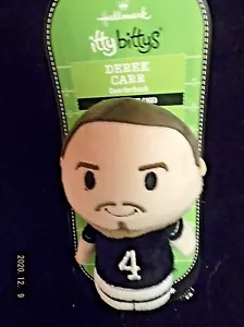 Hallmark Derek Carr #4 Special Edition NFL Party Bittys mit Trading Card NEU - Bild 1 von 2