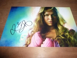 RONDA ROUSEY signed 12X8 photo UFC MMA + COA - Picture 1 of 2