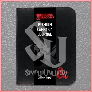 D&D DUNGEONS & DRAGONS: OFFICIAL ULTRA PRO Premium Campaign Journal - Picture 1 of 3